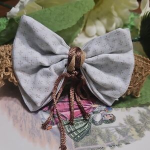 Hand Crafted Pet Bow Collar Accesory NEW